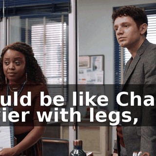 I could be like Charles Xavier with legs,
