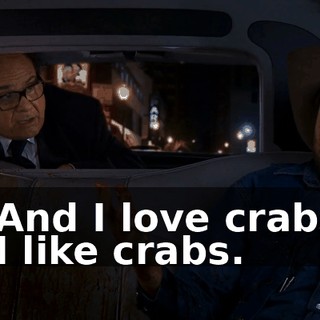 - And I love crabs. - I like crabs.