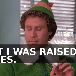 BUT I WAS RAISED BY ELVES.