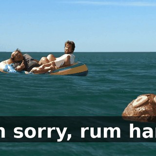 I'm sorry, rum ham!