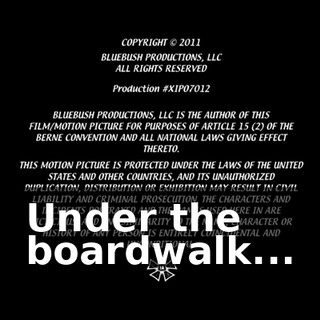 Under the boardwalk...