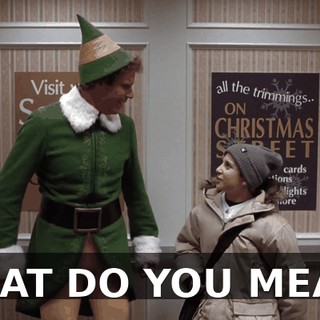 WHAT DO YOU MEAN?