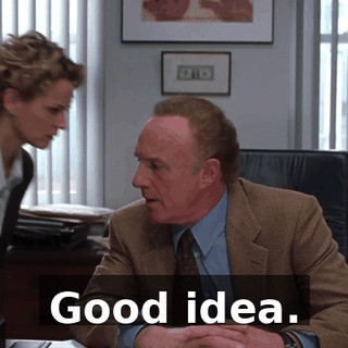Good idea.