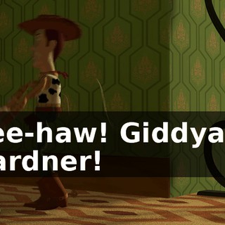 Yee-haw! Giddyap, pardner!