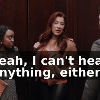 Yeah, I can't hear anything, either.