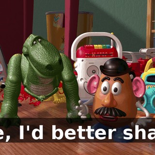 Gee, I'd better shave.