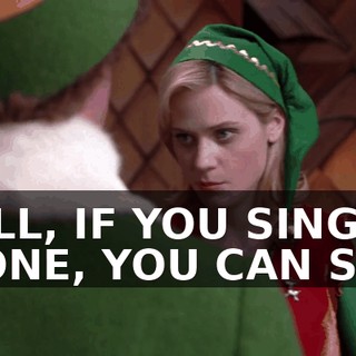 WELL, IF YOU SING ALONE, YOU CAN SING